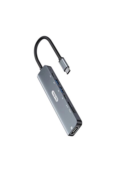 Go-Des محول 7 في 1 من USB-C إلى 4K 60Hz HDTV، موزع متعدد المنافذ مع منافذ USB...