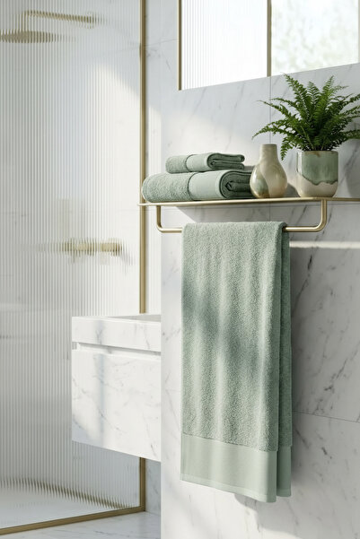 Vintero Home 100% Cotton Soft-Textured Bath Towel - 70X140 cm