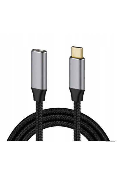 zenwire Cablu prelungitor, USB-C, 3M, Thunderbolt, 100W, 10Gb/s, 4K 60Hz, negru