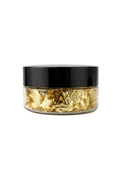 Alze Kimya Hobi Altın Pul Varak | Epoksi, Mum ve Hobi Dekorasyon İçin Varak F...