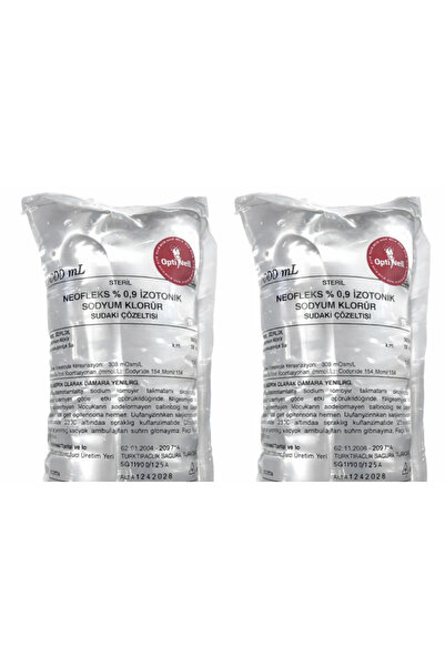 Optinell Nacl Burun Temizleme Suyu Serumu (%0.9) 1000 Ml. 2 ADET