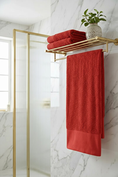 Vintero Home 100% Cotton Soft-Textured Bath Towel - 70X140 cm