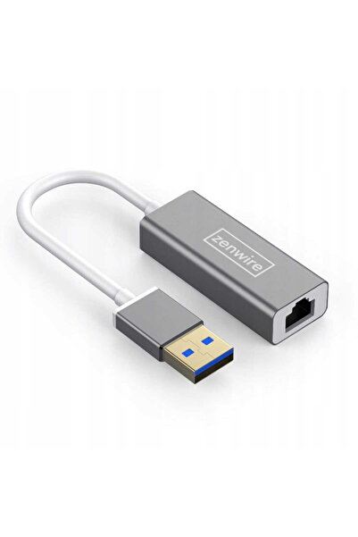 zenwire Adaptor LAN Gigabit Zenwire, USB 3.0 la RJ45 Ethernet 1000Mbps
