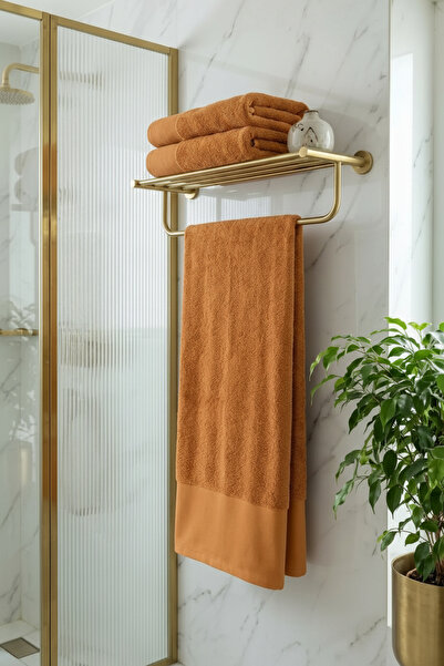 Vintero Home 100% Cotton Soft-Textured Bath Towel - 70X140 cm