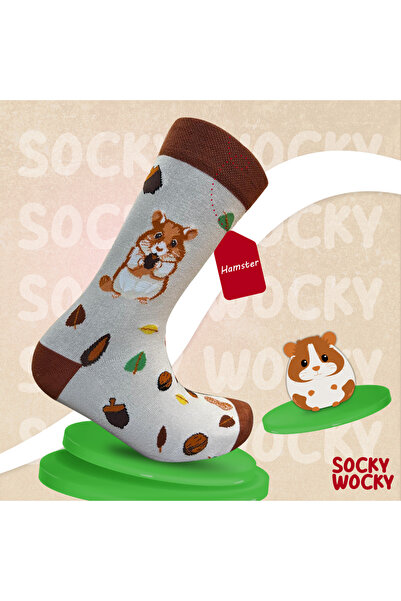 Socky Wocky Unisex Cotton Cartoon Socks – Ideal for Gifts - with Printed