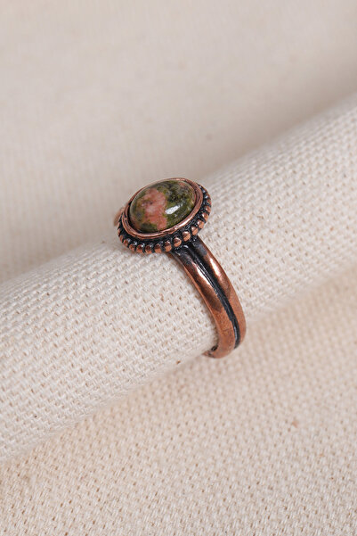 Süspüs Accessories Ukanit Stone Copper Ring