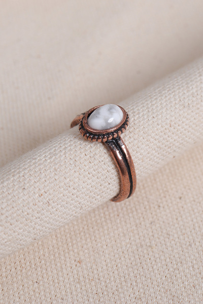 Süspüs Accessories Havlit Stone Copper Ring