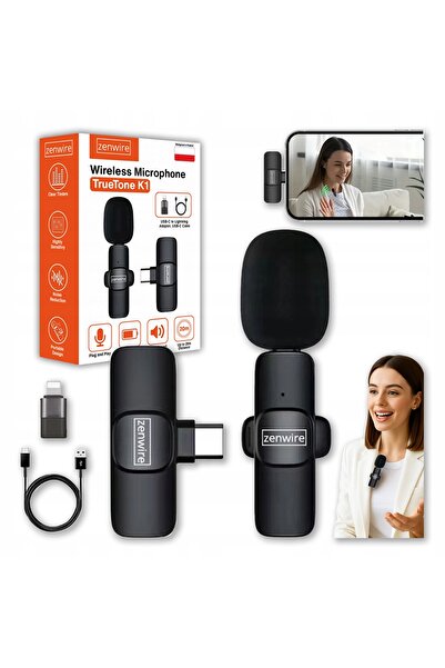 zenwire Microfon Lavalier Wireless Zenwire® TrueTone K1, Wireless Condenser M...