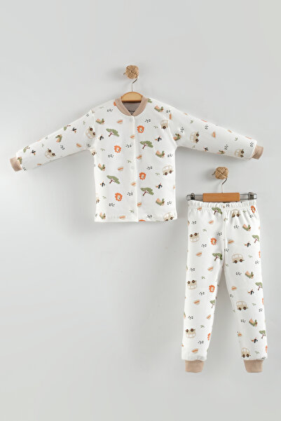 YİNZ Bebek&Çocuk Çitçitli Pijama Takimi-Oeko-Tex Sertifikali %100 Pamuk, Mevs...