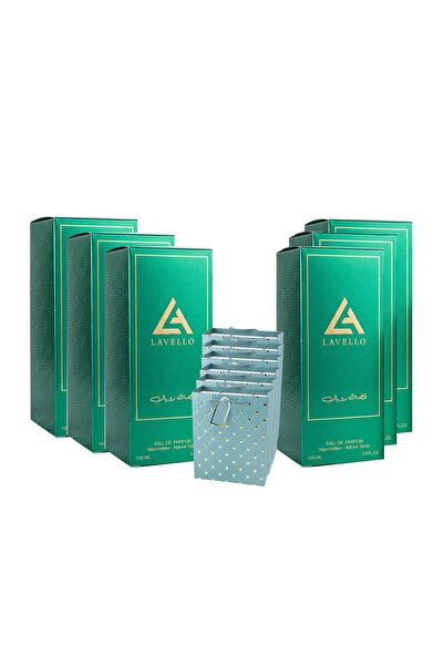 LAVELLO توزيعات العيد عطر قصة رويال يحاكي عطر امبريال فال ي بحجم 100 مل 6 عطو...