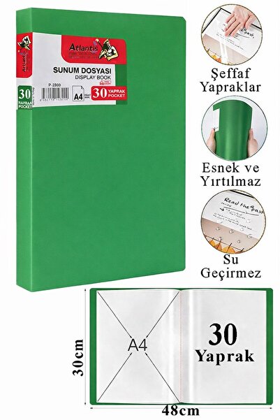 Artlantis Dosar de prezentare 1 pachet de 30 de pungi Catalog cu dosare 30 de...