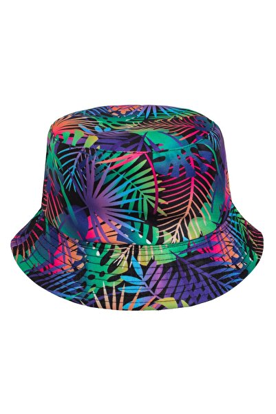 OEM Black Bucket Hat with Patterned for Women