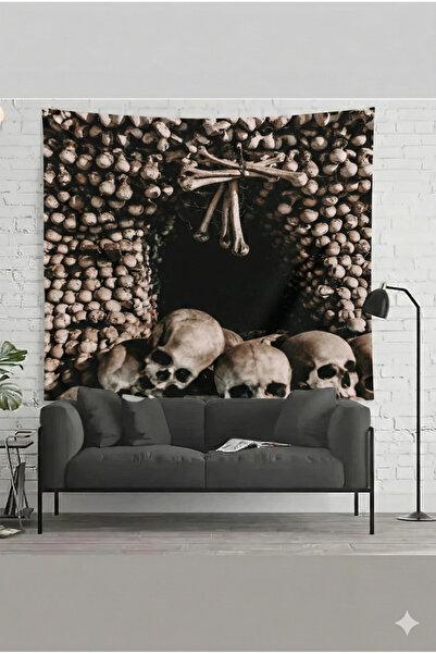 by EKTIREN Decorative Wall Covering with Skull Design