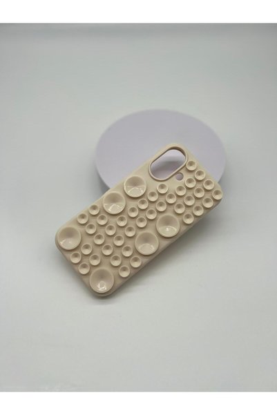 ELMALI STORE iPhone 15 Pro Max Compatible Suction Cup Bubble Case Ultra Prote...