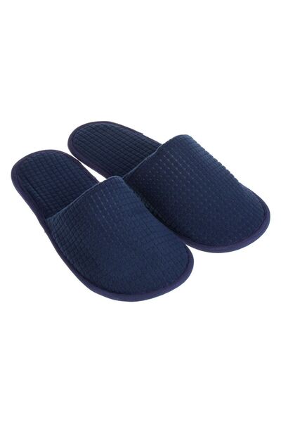 OEM Ανδρικές Μπλε Παντόφλες Βάφλας Μεσαίο-Μεγάλο Μέγεθος