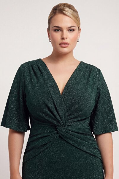 slim fit dress slacks Long Sleeve Satin Wrap Dress Plus Size – Stage 9 Secrets