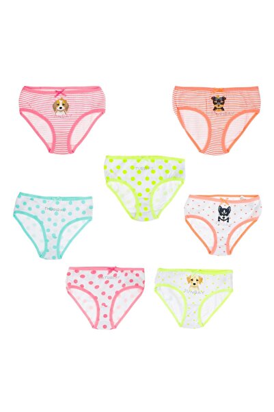 OEM White Panties Set with Patterns & Days of the Week Print for Children - 7...