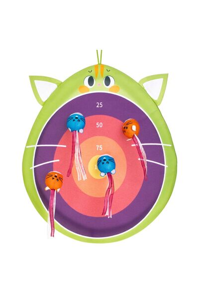 OEM Animal Shaped Target Toy with 4 Balls and Chair 44x51cm