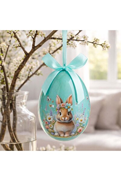OEM Bunny Colored Egg Decoration 15cm