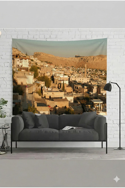 by EKTIREN Mardin View Decorative Wall Covering - Historical Mesopotamia Them...