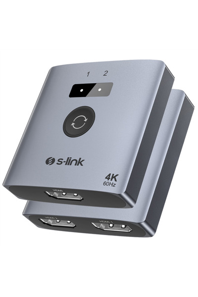 Nacario S-Link Sl-Lu602 2-Port 4K 60Hz HDMI Bidirectional Smart Switch