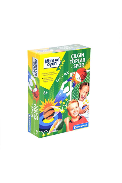 CLEMENTONI 64323 العلوم والألعاب - كرات مجنونة - رياضة +7 سنوات