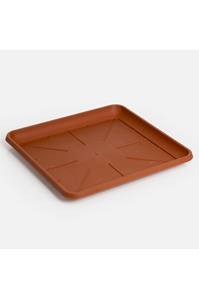 OEM Square Terracotta Flower Pot Plate 31.5x31.5x2.8cm