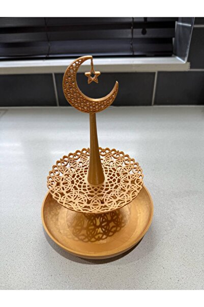 TriVox3D DEKORATİF BAYRAM ŞEKERLİK BAYRAM ŞEKERİ KASESİ (RENK SEÇİMİ İLETEBİL...