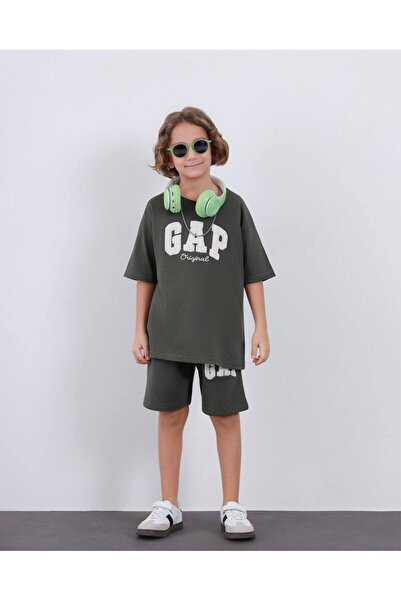 Jolly Kids Boy's Short Sleeve Shorts Suit