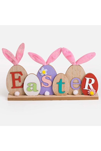 OEM Wooden Egg Decoration 27x4x17cm