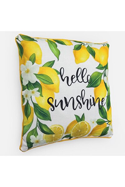 OEM White Pillow with Patterned 45x45cm