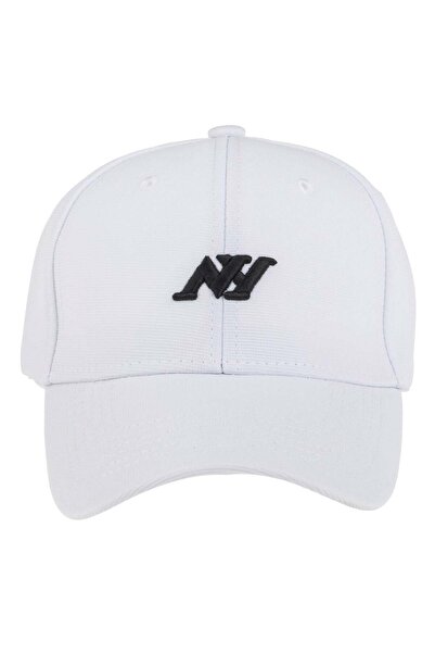 OEM White Cap with Black NY Embroidered for Men