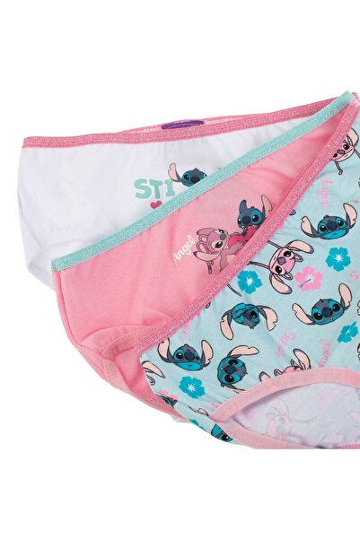 OEM Set of Colorful Panties with Printed for Children - 3 Pairs 8-10 Years