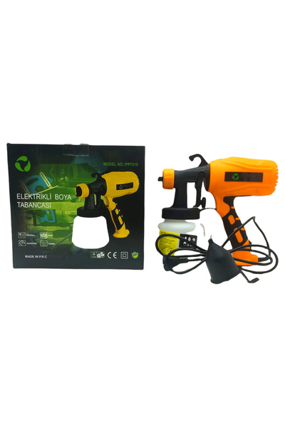 Go İthalat Elektrikli Boya Tabancası 400W 1000ml Hızlı Boyama Püskürtme Makin...
