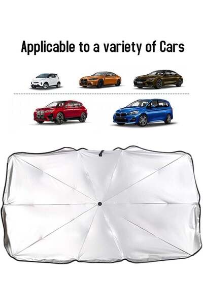 EkoAlışverişDünyam Car Windshield Umbrella Sunshade