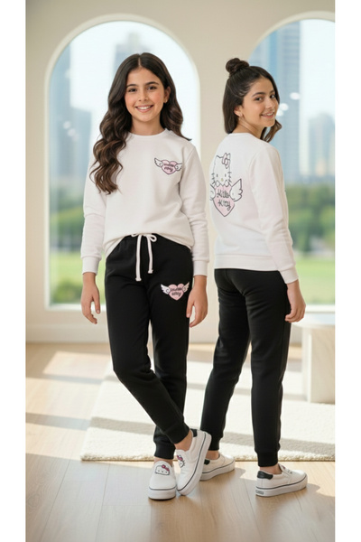 h.kids Girls' Hello Kitty Set (Sweatshirt and Pants) - 2 Pieces