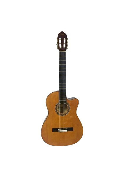VALENCIA VC104TCVT Elektro Klasik Gitar 4/4 Naturel Sap Çelikli