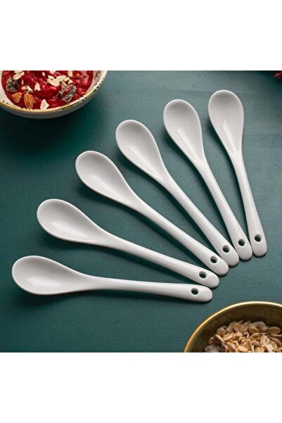 EkoAlışverişDünyam Porcelain Spice Spoon 1 Piece