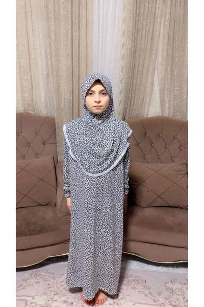 ALDAIYR Children's Prayer Dress Cotton Fabric