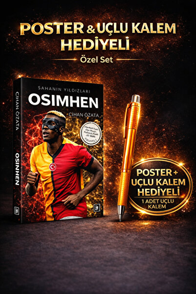 Parodi Yayınları Sahanın Yıldızları Osimhen Kitabı – Poster Hediyeli, 1 Adet ...