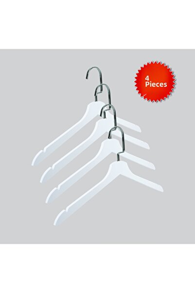 NYN شماعات خشبية (لاما جومسول كانكو) للبلوزات والفساتين والقمصان 4 قطع