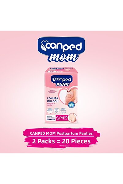 Canped Mom Maternity Panties S/M 10 Lu X 2 Pieces