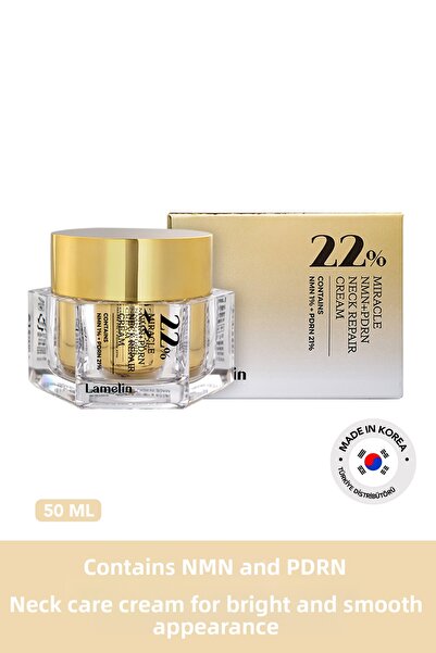 Lamelin Neck Care Cream for Brightening and Wrinkle Reduction Containing Nmn ...