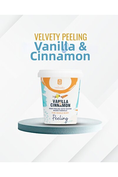 IDM مقشر الجسم المخملي بالفانيليا والقرفة / مقشر الجسم 400 مل