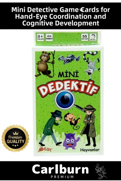Carlburn خاص تعليمي الذكاء المطور تعليمي الترفيه الأسرة 55 قطعة بطاقة لعب الح...