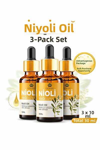 Singularis 3 Pieces of Gommy Nioli Oil 100% Natural Herbal Essential Oil Niao...