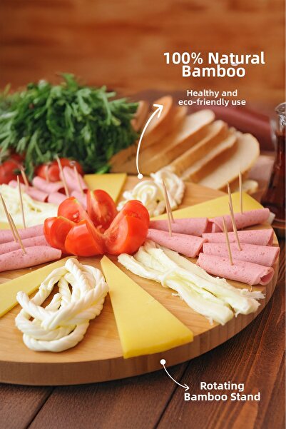 Bambum Fiesta – Rotating Serving Plate