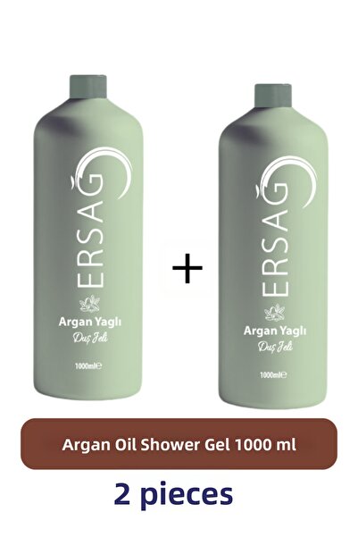 Ersağ Argan Oil Shower Gel 1000 ml 2 Pieces