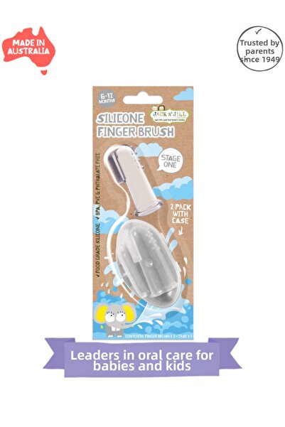 Jack N'Jill Perie pentru degete din silicon din 2 piese