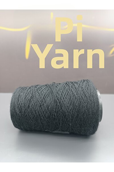 Pİ Yarn 70% Wool Content, 500g Black Yarn